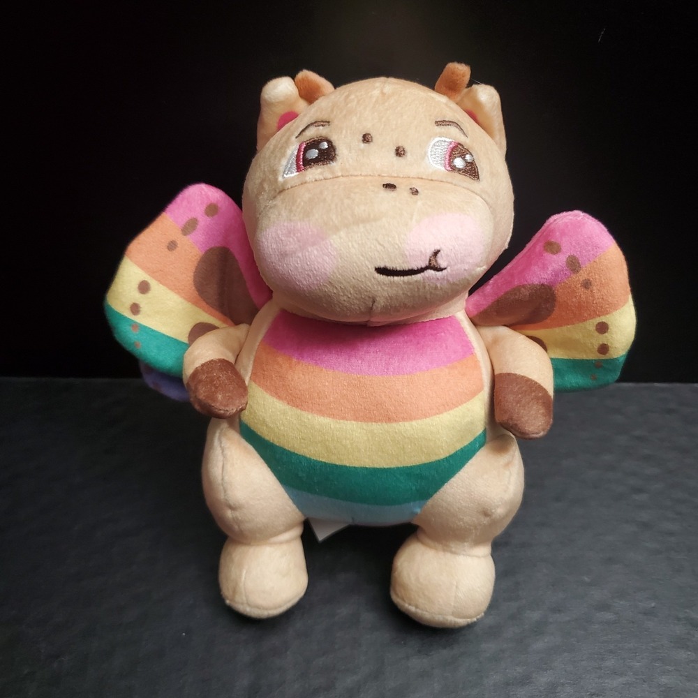 BABIES COLLECTION Moriah Elizabeth BABY ROSIE 6" Plush Dragon Rianbow Wings‎